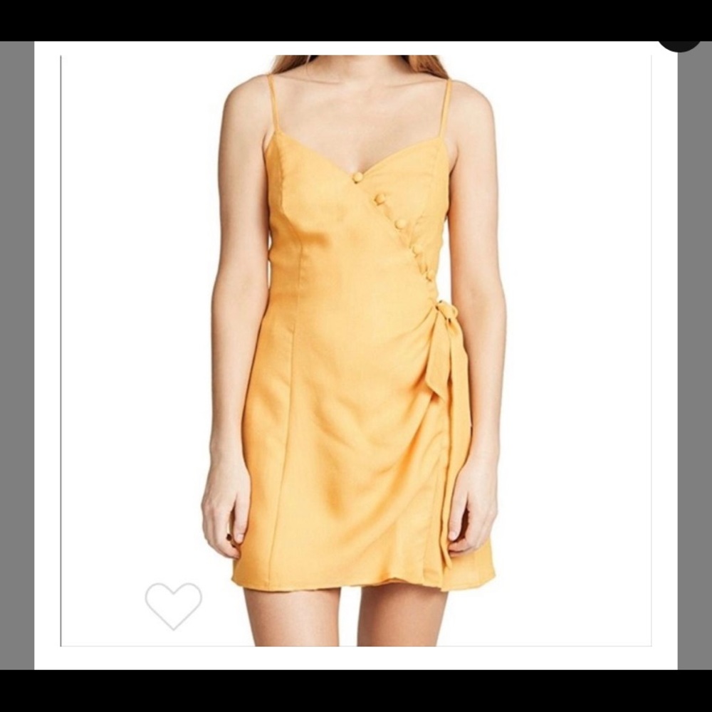 Moon River Button Mini Dress